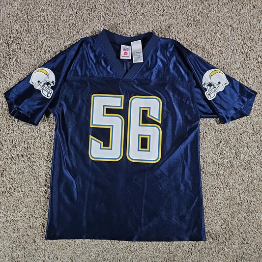San Diego Los Angeles Chargers MERRIMAN #56 Jersey L14-16
