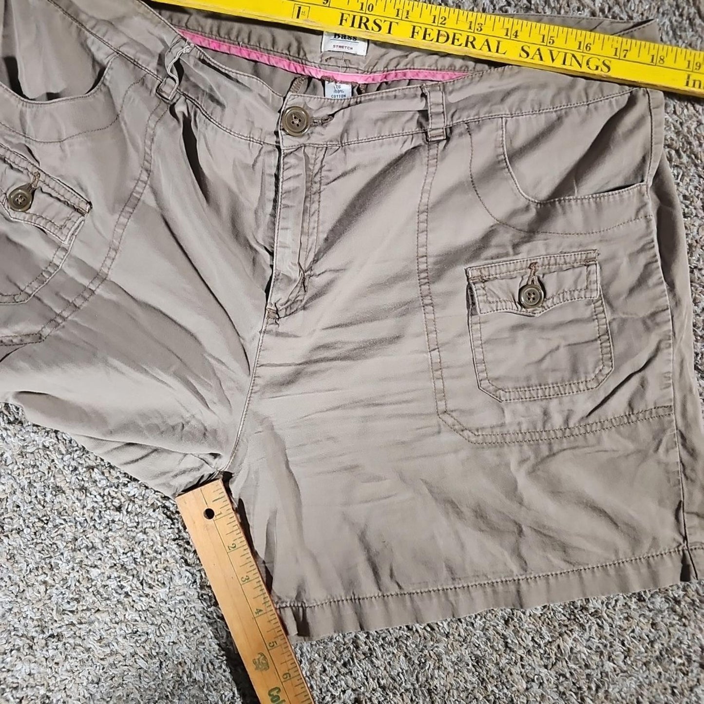 BASS G.H. BASS Stretch Sz 16 Shorts