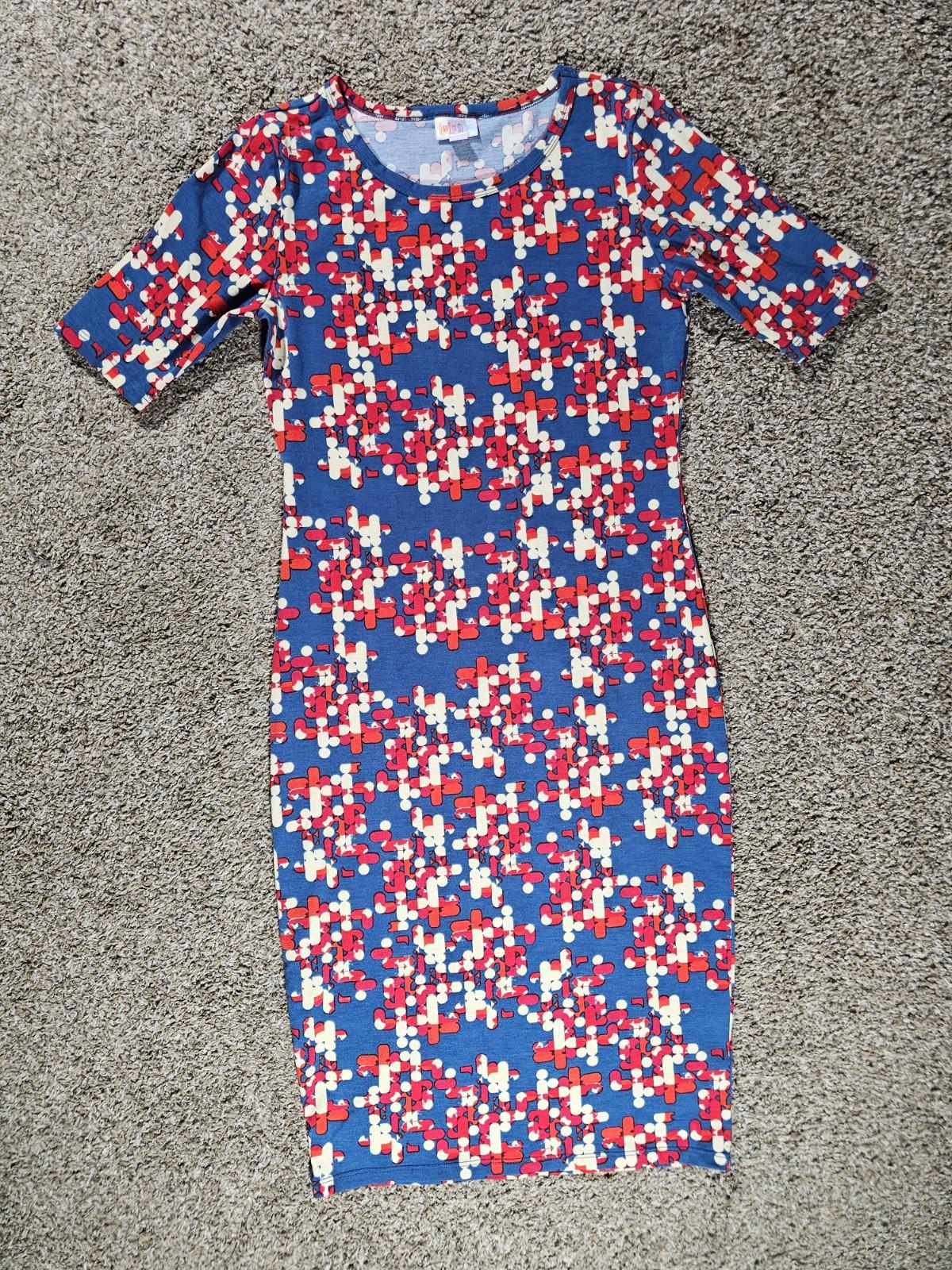 Vibrant LULAROE Midi Dress - Perfect for Any Occasion