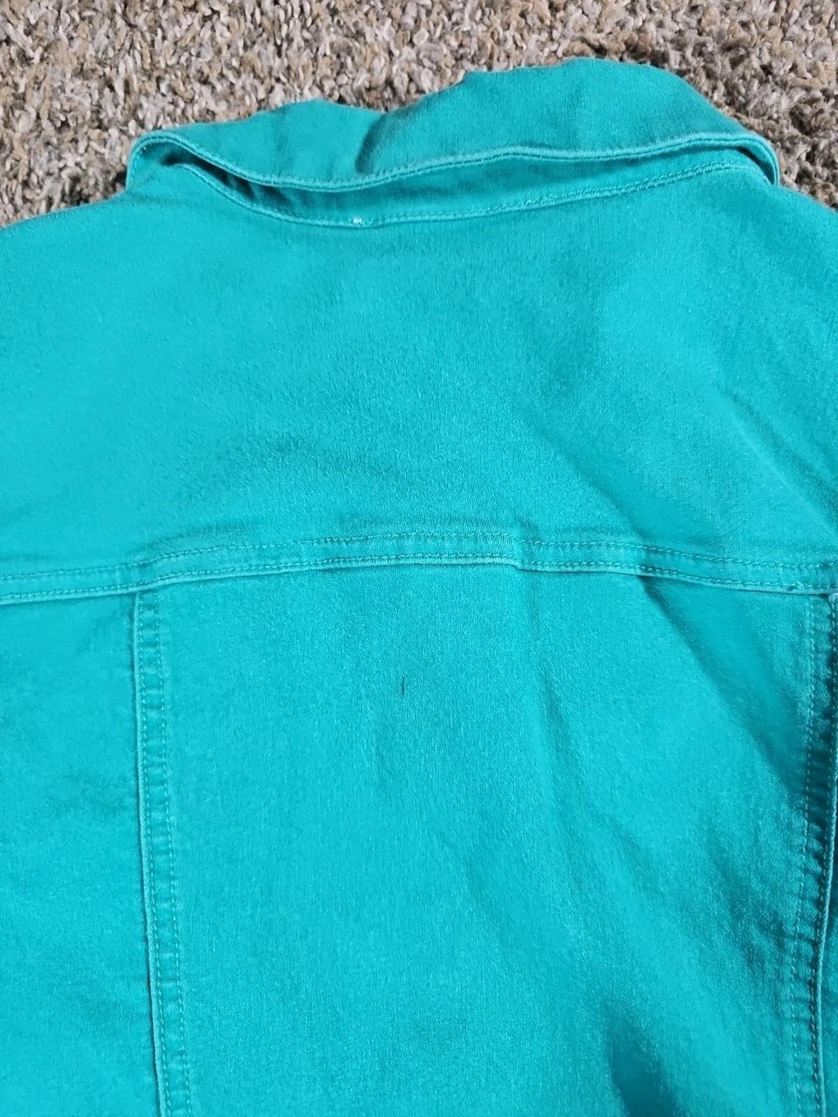 Tribal.Jeans Medium Turquoise Denim Jacket