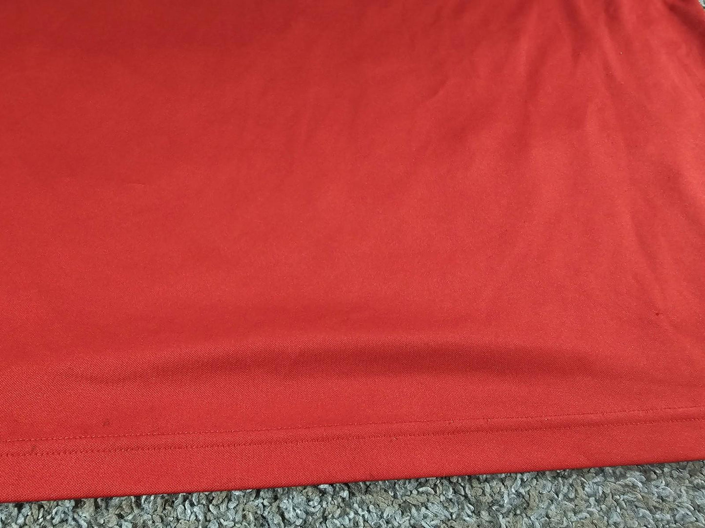 NBA Chicago Bulls 2xl Red Polo Shirt