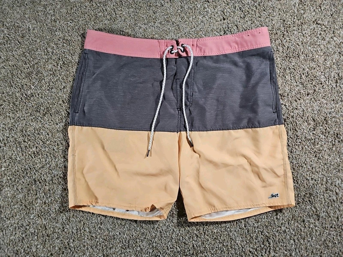 Lost Board Shorts Swim Trunks Sz 38