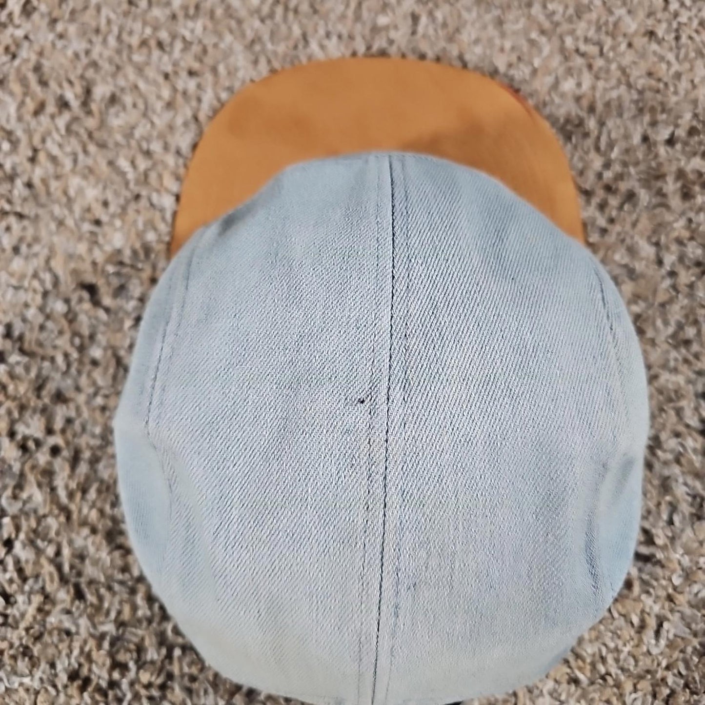 Karate Denim & Suede Panel Hat Claspback