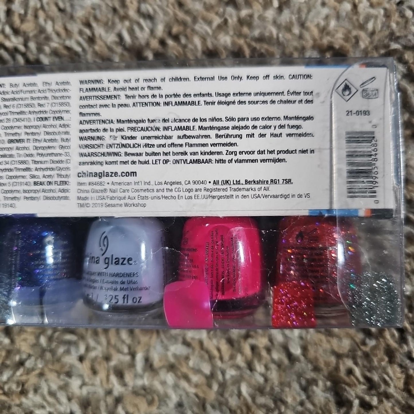 Sesame Street x CHINA GLAZE You Do Hue Nail Polish