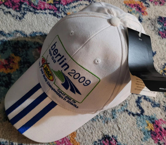 IAAF World Championship Athletics BERLIN 2009 adidas hat NWT