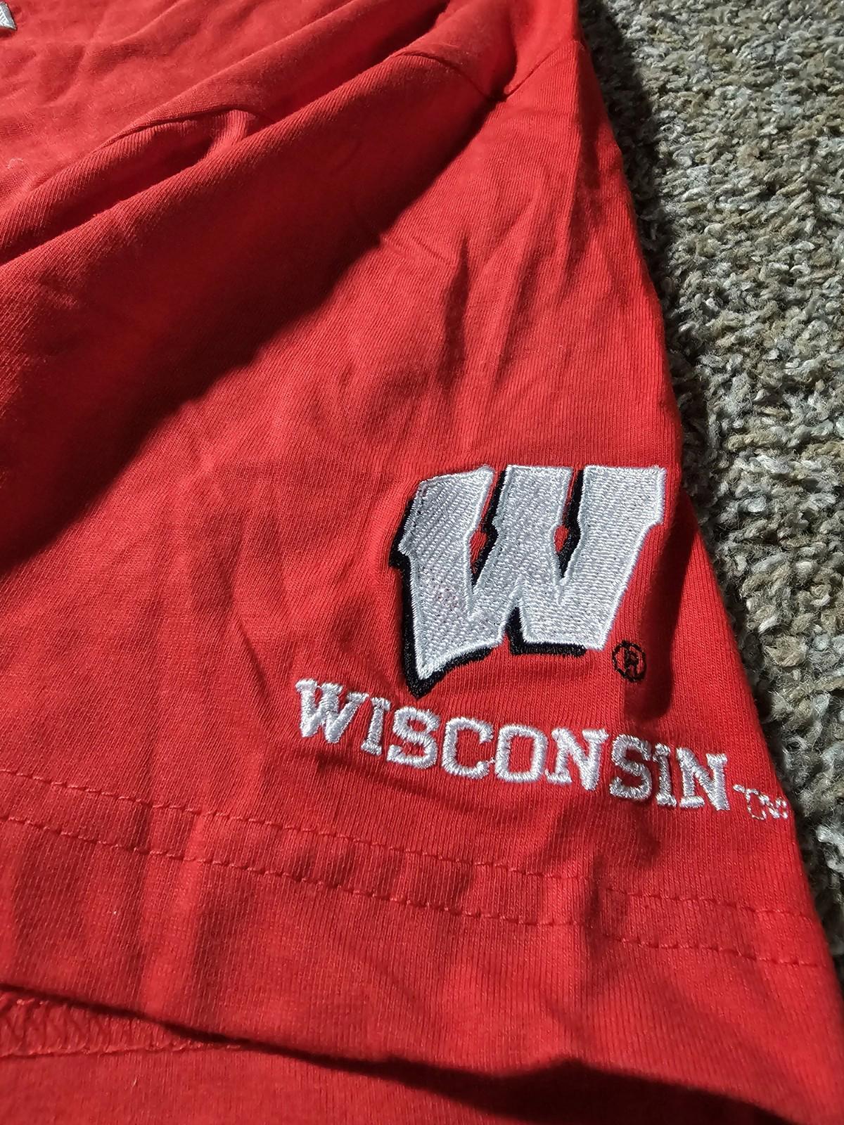KA Knights Apparel Wisconsin Badgers 5th Quarter Tshirt XL