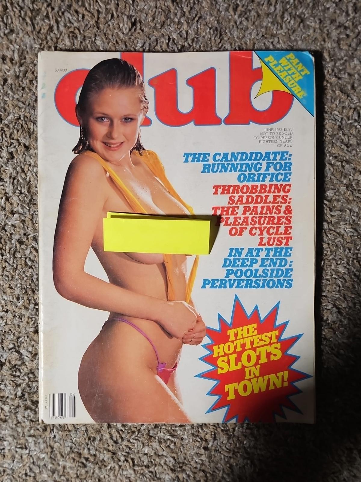 Club Mens Magazine June 1985