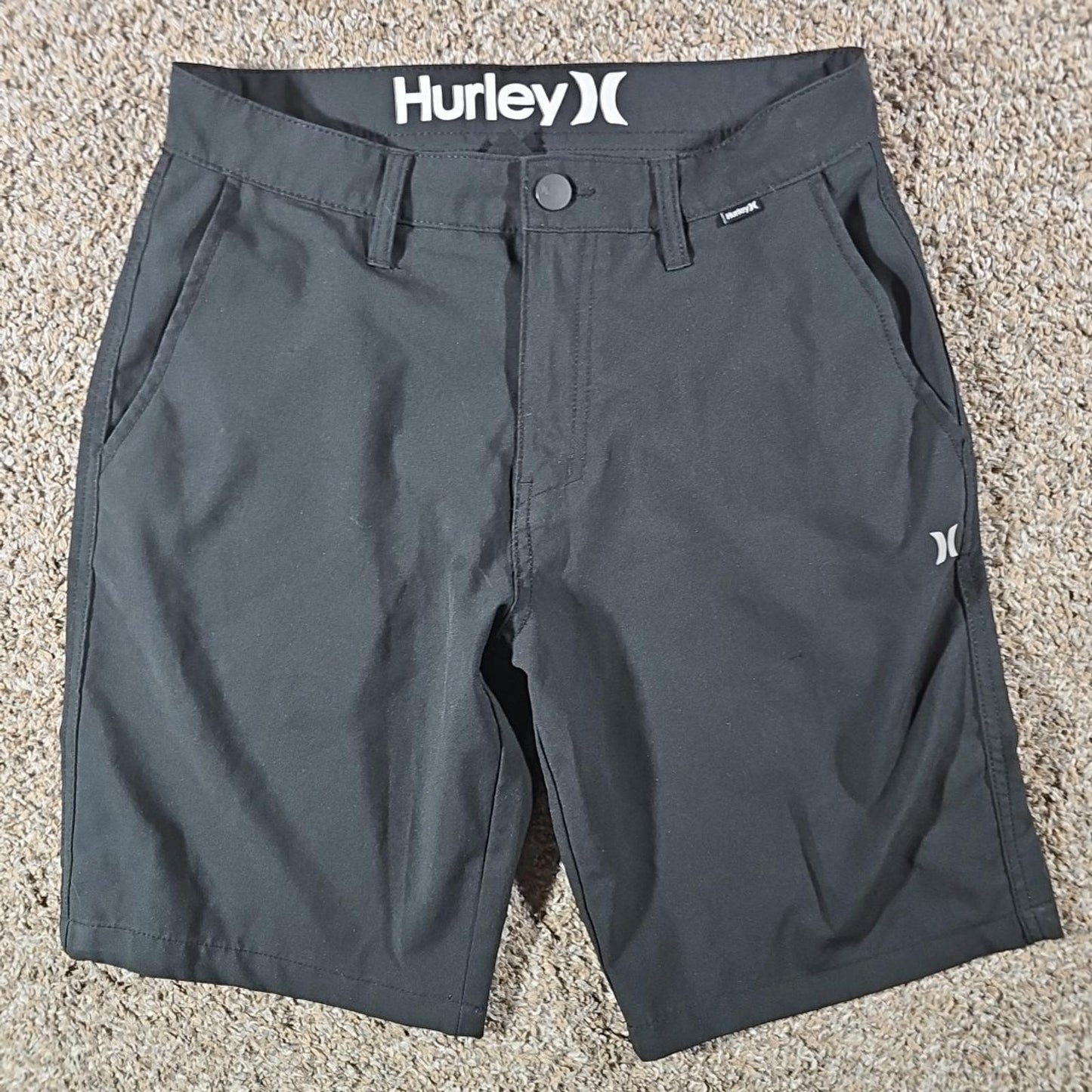 Hurley Sz 30 Black Shorts