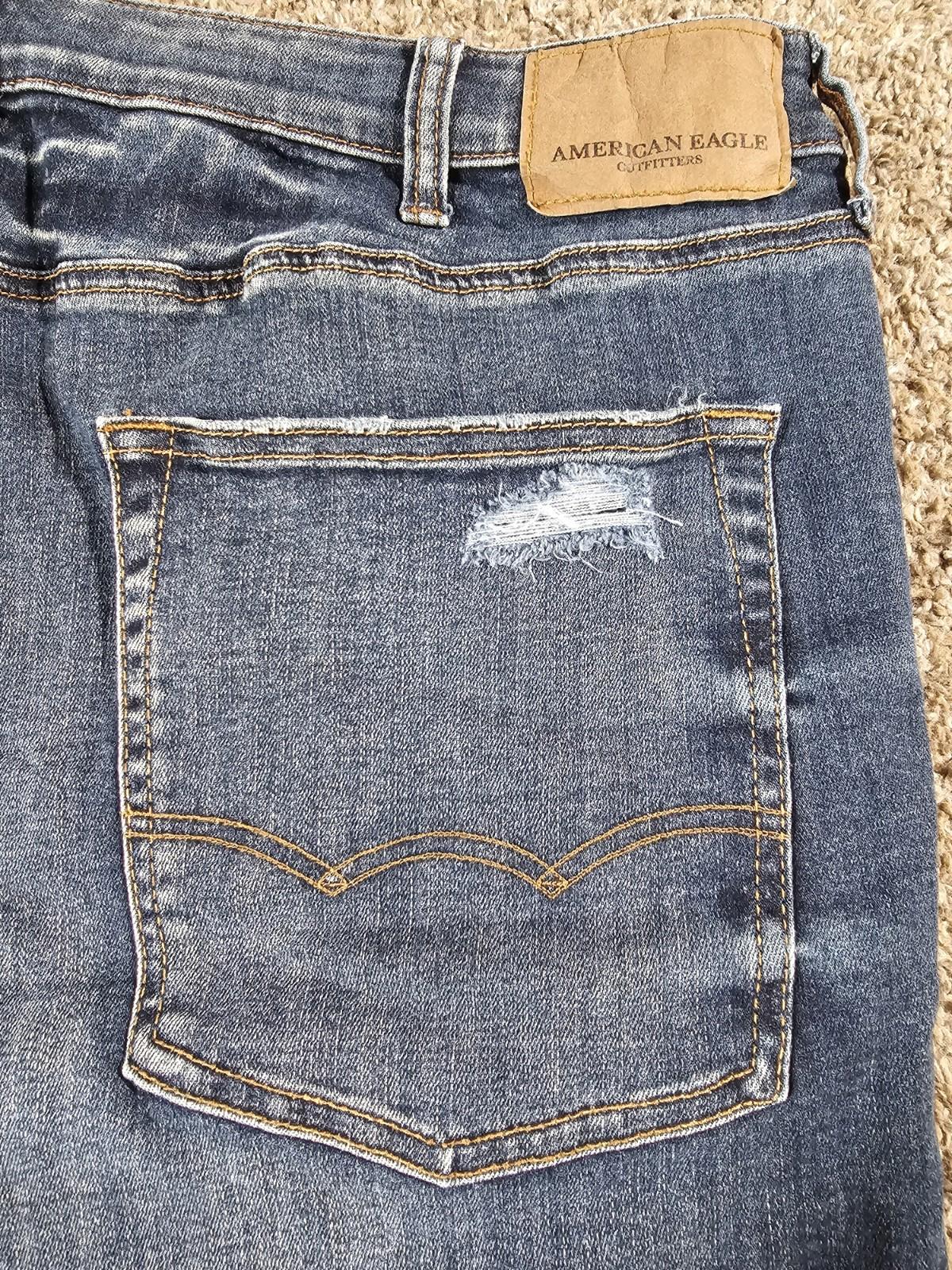 American Eagle Destroyed Cutoff Jeans Size 42