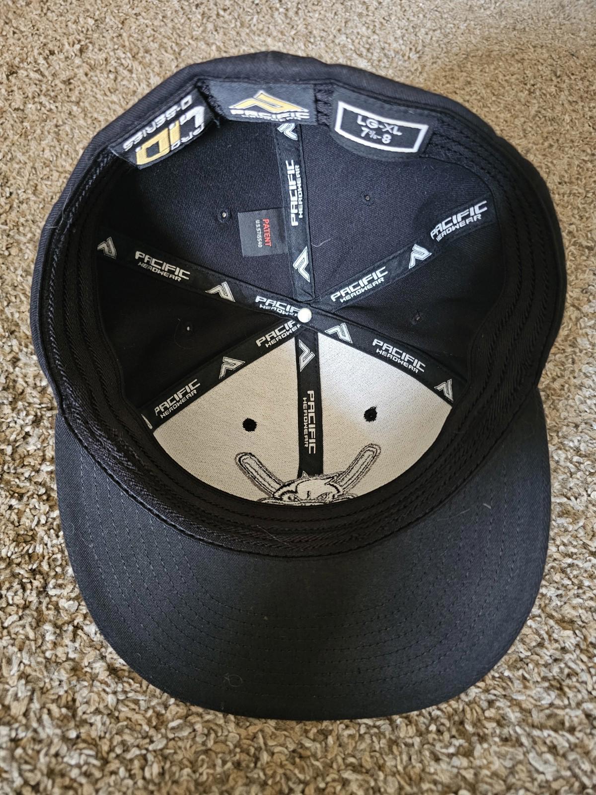 Madison Mallards Pro L.I.D. O SERIES fitted hat L/XL Black