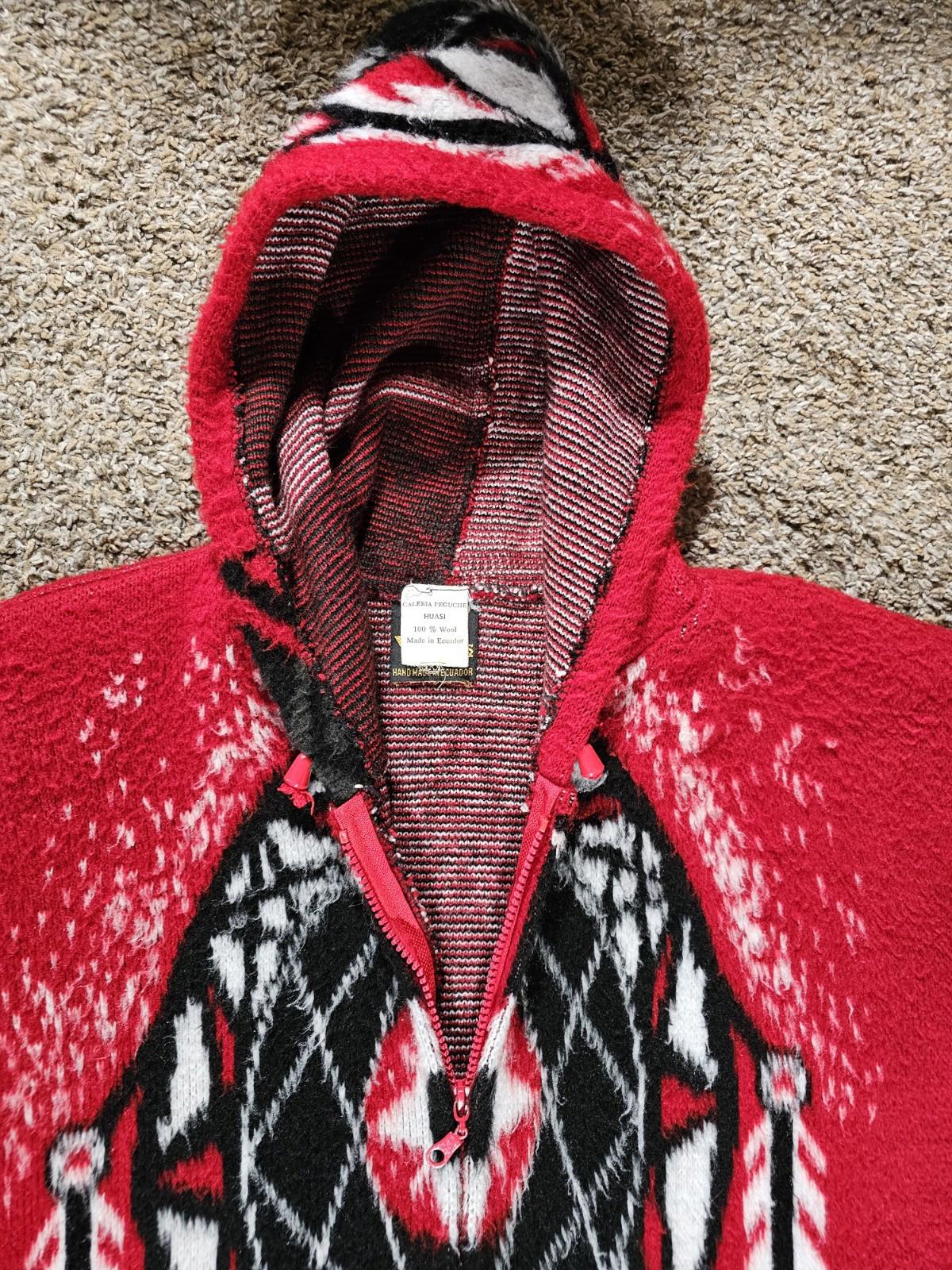 Genesis Huasi 100% WOOL Handmade Fullzip Hoodie