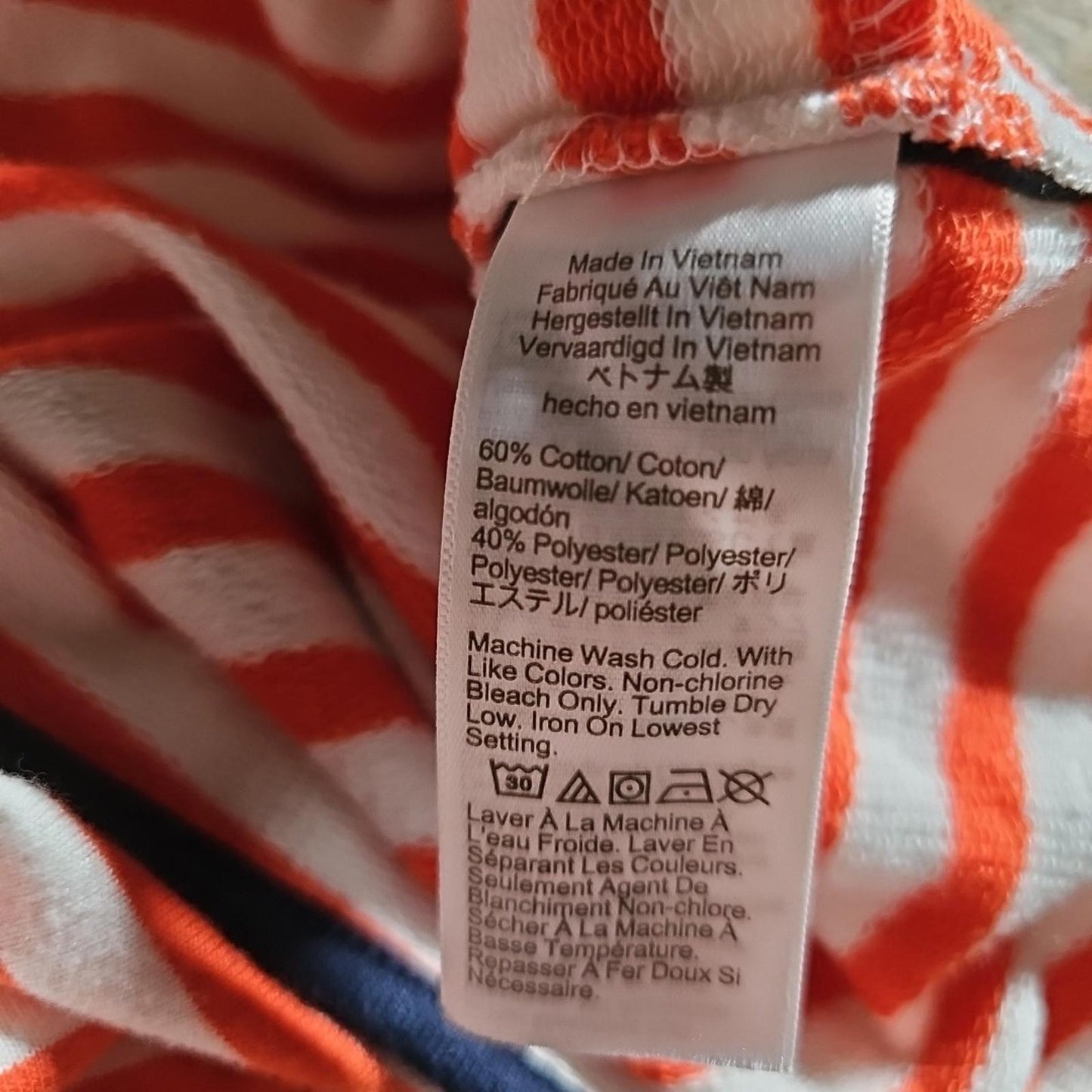 J. Crew XL Nautical Striped Shorts