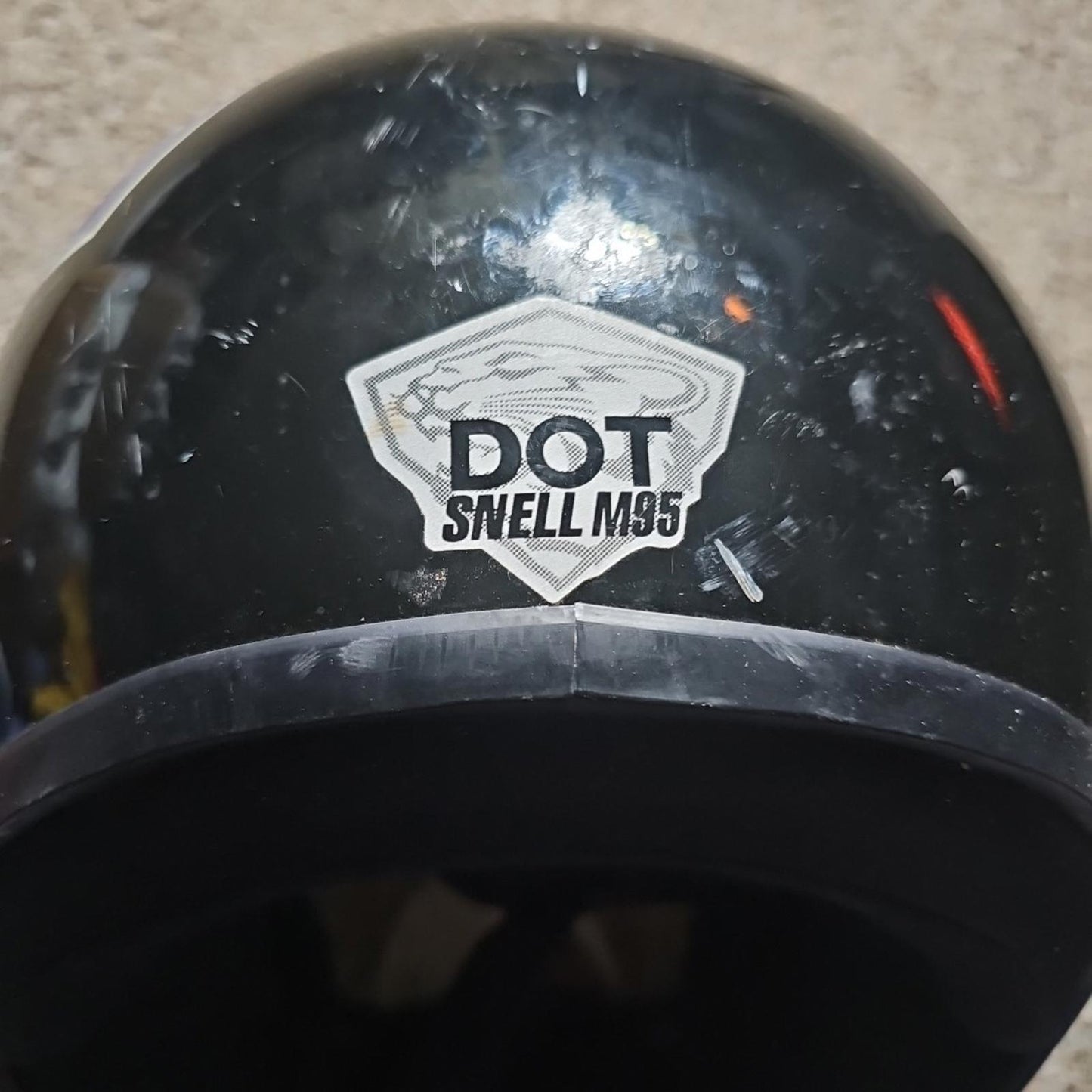 Arctic Cat Vintage 1997 snell M95   Snowmobile Helmet  size LG