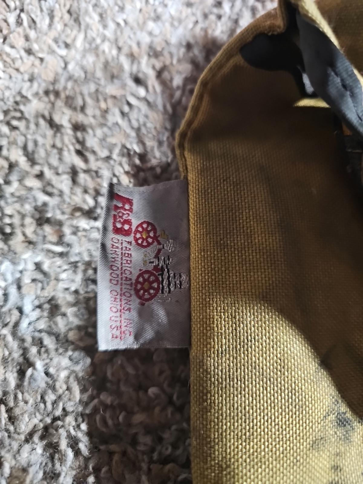 R&B Fabrications Ohio USA Decommissioned fire fighter bags