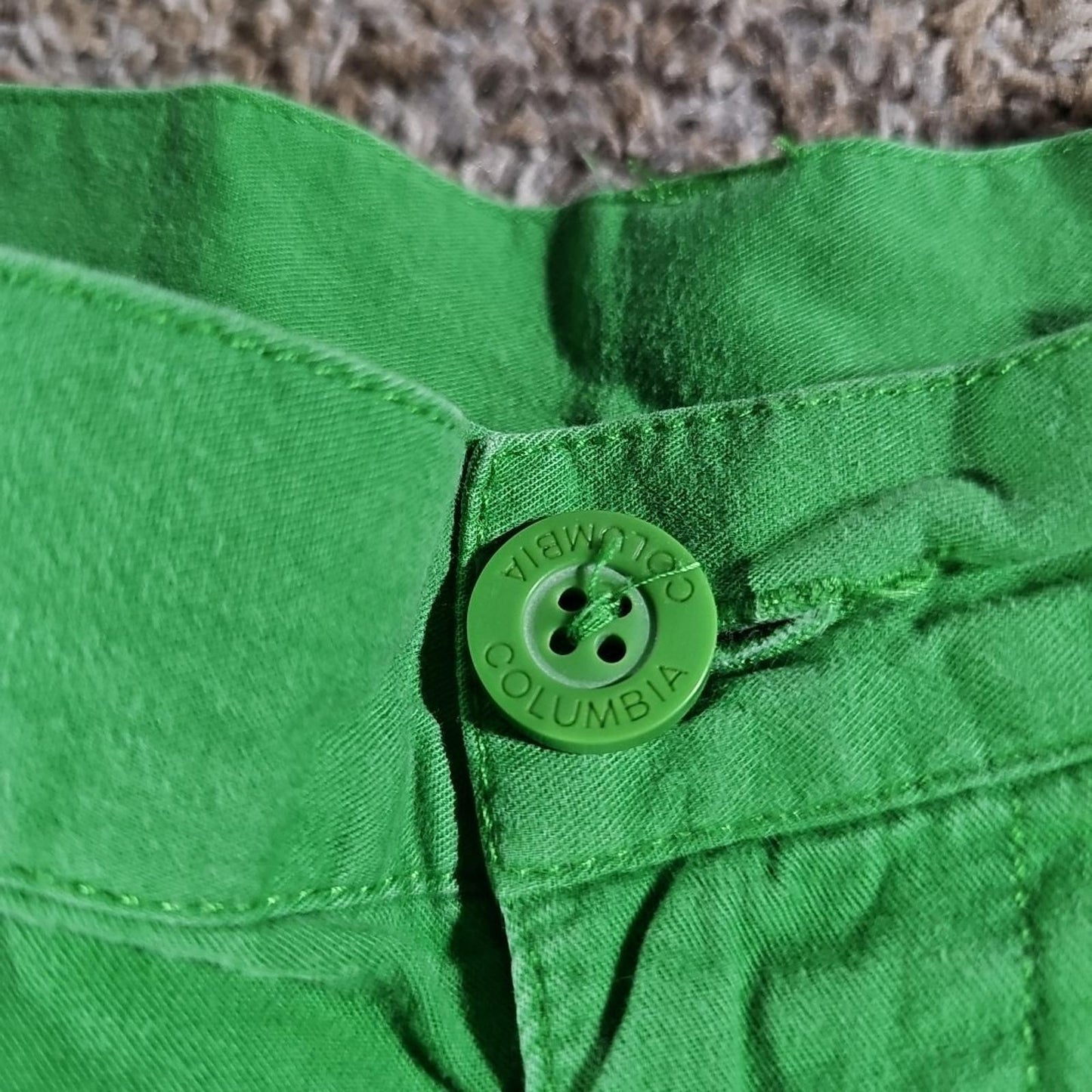 Columbia Green Shorts 34W 10L