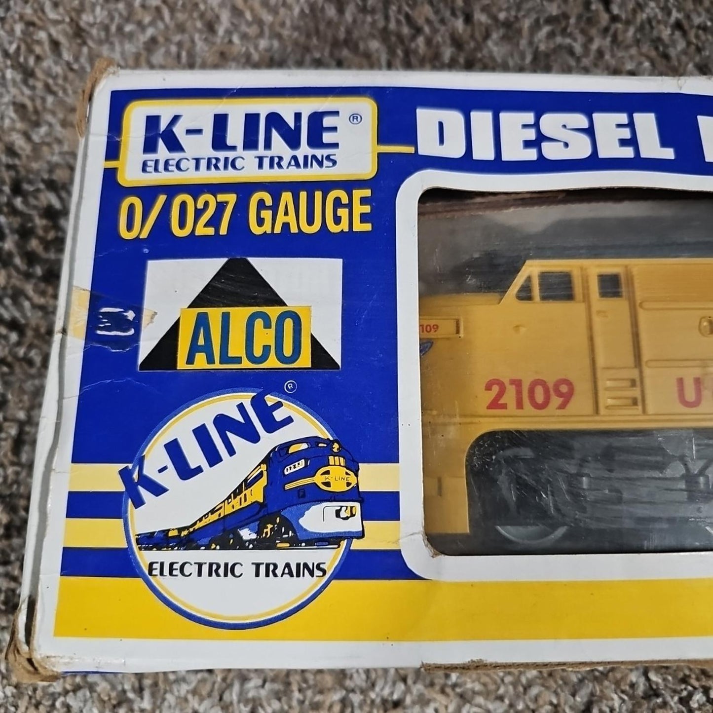 Alco K-Line electric train Diesel Engine K2109D 0/027 Gauge