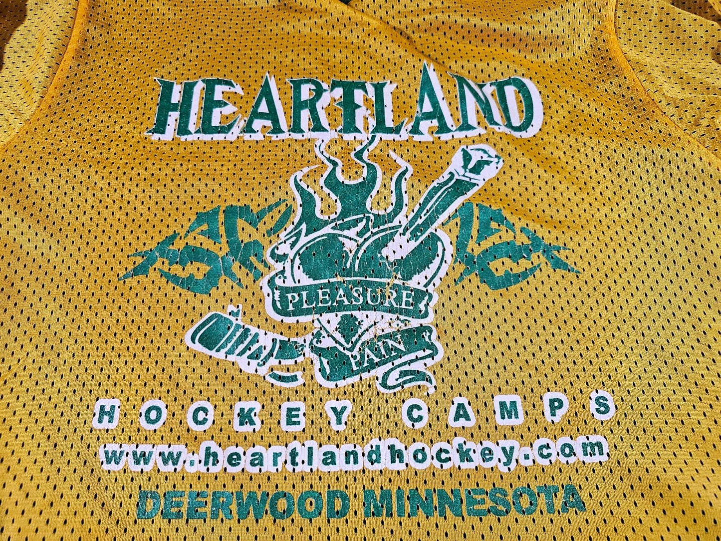 K1 Heartland Hockey Camps Reversible Jersey White Gray