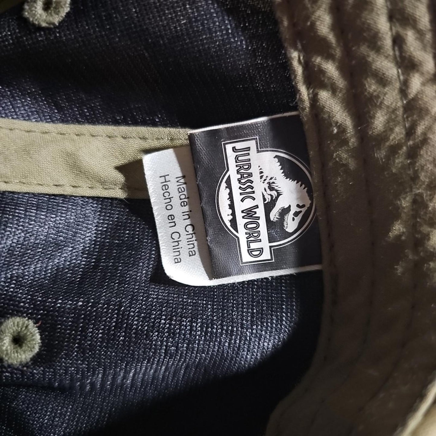 Jurassic World Camo Adjustable Hat Snapback OSFA Kids Size🦖
