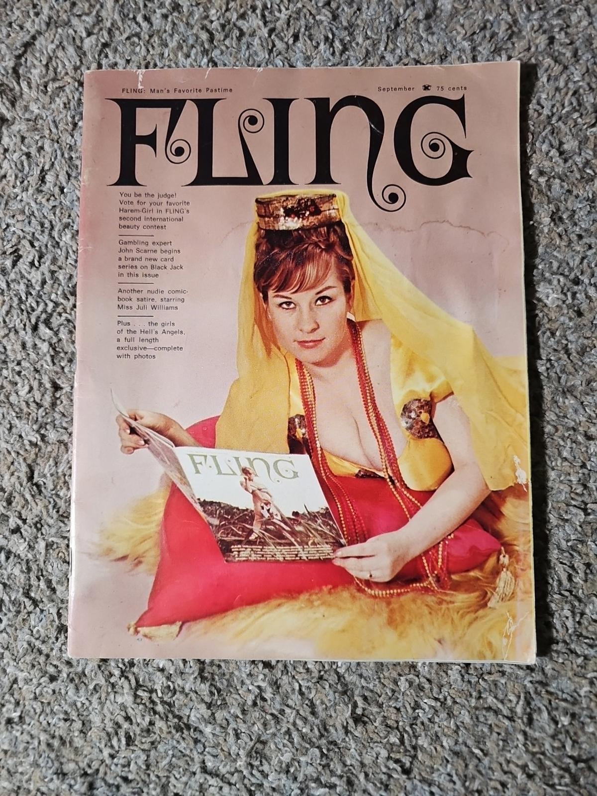 Fling September 1967 Pinups Magazine *Joan Brinkman*