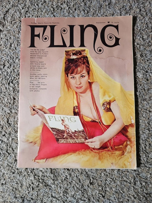 Fling September 1967 Pinups Magazine *Joan Brinkman*