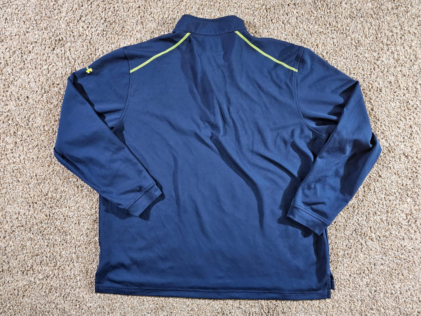 Under Armour 1/4 Zip Mens XL Pullover Loose Performance